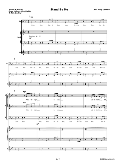 Stand By Me (arr. Jerry Gamble)