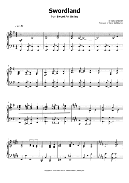 Swordland To Be Continued (arr. Mario Stallbaumer)