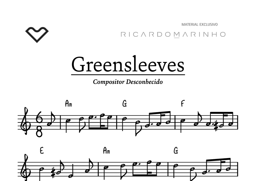 Greensleeves (arr. Ricardo Marinho)