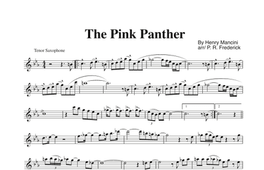 The Pink Panther (arr. P. R. Frederick)