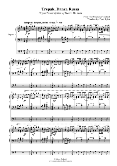 Trepak Dance (arr. Marco De Zotti)