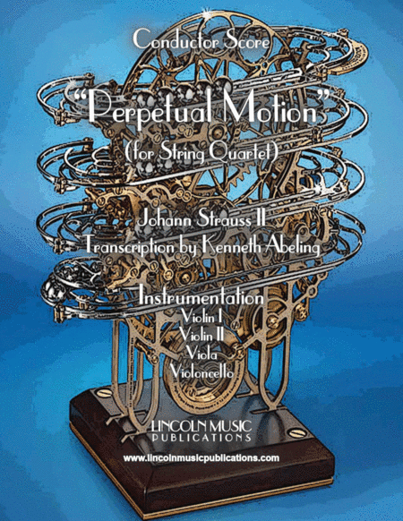 Strauss II - Perpetual Motion (for String Quartet) (arr. Kenneth Abeling)
