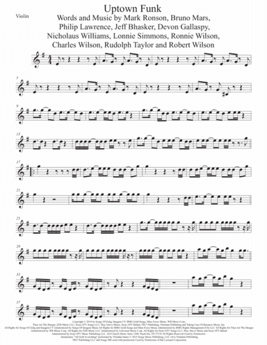 Uptown Funk (arr. Kevin Busse)