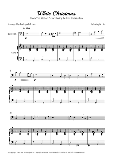 White Christmas (arr. Rodrigo Faleiros)