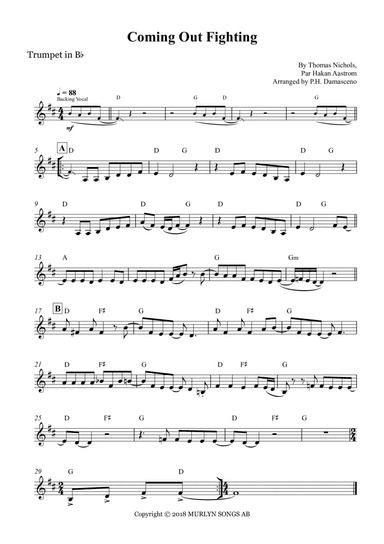 Coming Out Fighting (arr. P.H. Damasceno)