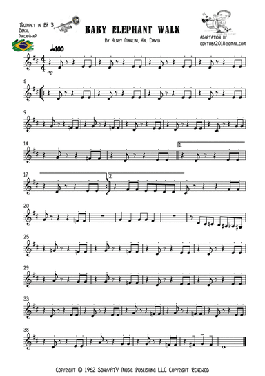 Baby Elephant Walk (arr. EDYCARLOS TAVARES)
