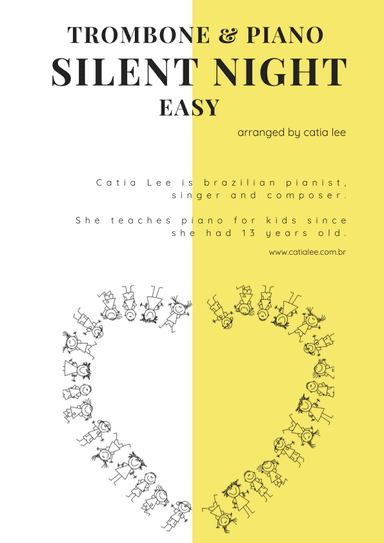 SIlent Night - Duet for Trombone & Piano (arr. Catia Lee)