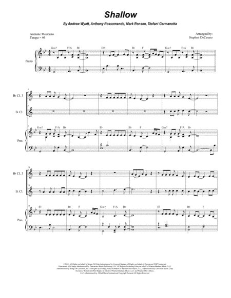 Shallow (arr. Stephen DeCesare)