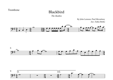 Blackbird (arr. Fabio Britto)