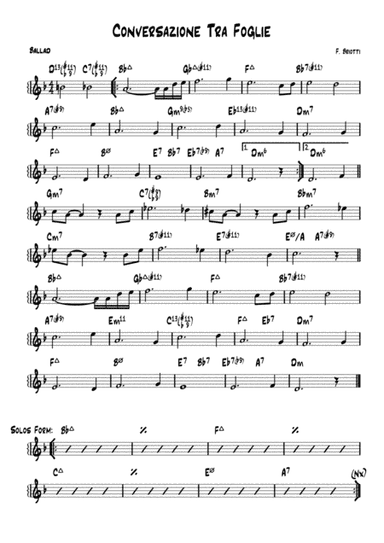 Conversazione Tra Foglie