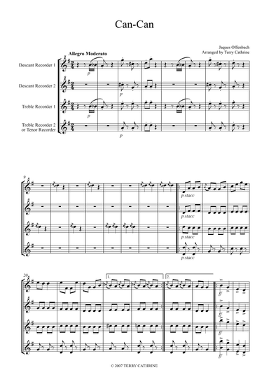 Can-Can (arr. Terry Cathrine)