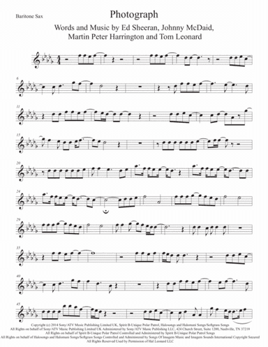 Photograph (arr. Kevin Busse)