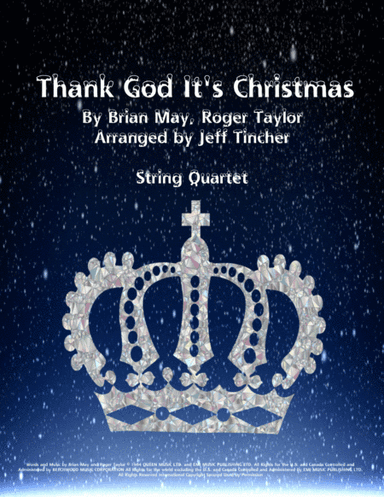 Thank God It's Christmas (arr. Jeff Tincher)