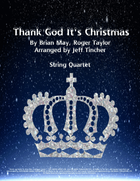 Thank God It's Christmas (arr. Jeff Tincher)