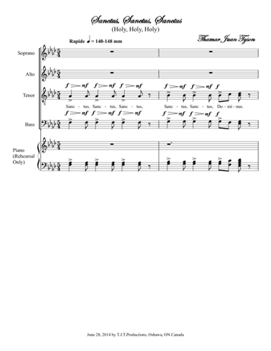 Sanctus, Sanctus, Sanctus (Holy, Holy, Holy)