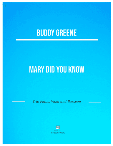 Mary, Did You Know? (arr. ANDRE LAITANO)