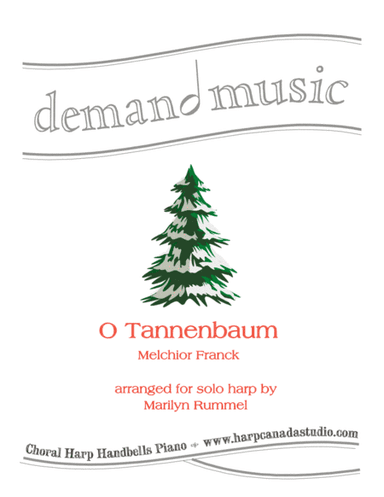 O Tannenbaum - O Christmas Tree - lever or pedal harp solo (arr. Marilyn Rummel)