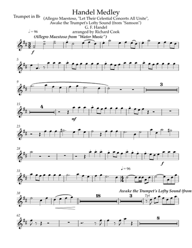Handel Medley (arr. Richard Cook)