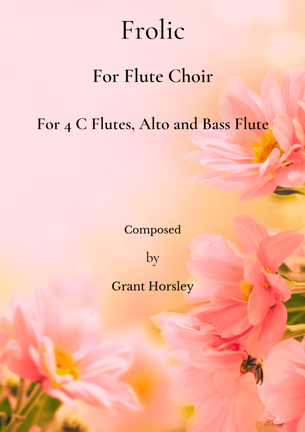 Frolic For Flute Choir