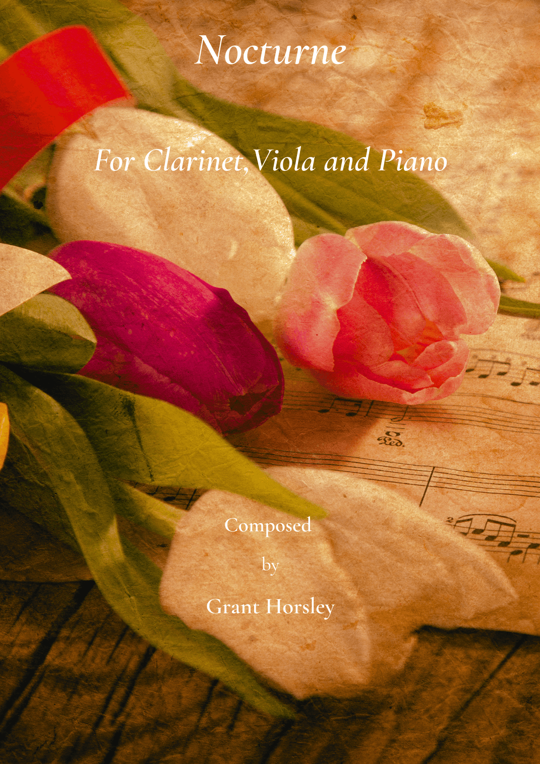 Nocturne. Original For Clarinet, Viola and Piano.