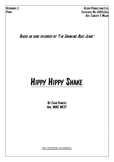 Hippy Hippy Shake (arr. Mike West)