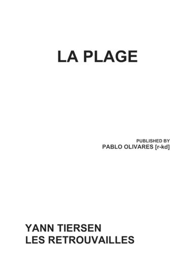 La Plage (arr. Pablo Olivares [r-kd])