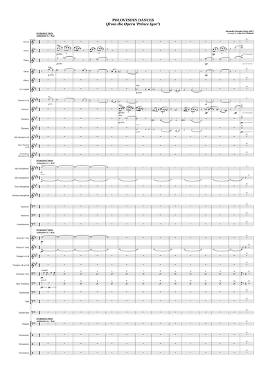 Polovtsian Dances (from the Opera 'Prince Igor') (arr. John Ivor Holland)