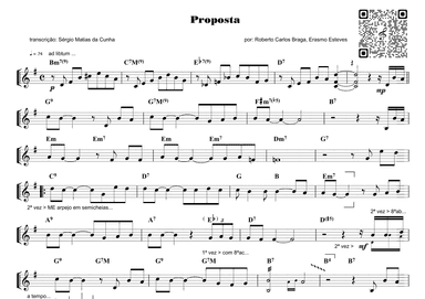 Proposta (arr. Sérgio Matias da Cunha)