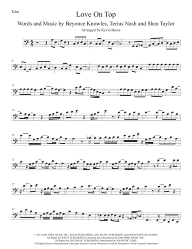 Love On Top (arr. Kevin Busse)
