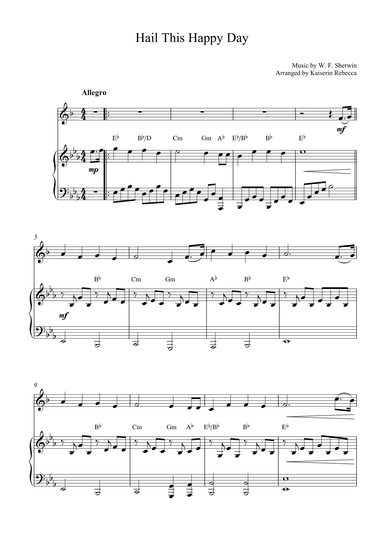 Hail This Happy Day (arr. Kaiserin Rebecca)