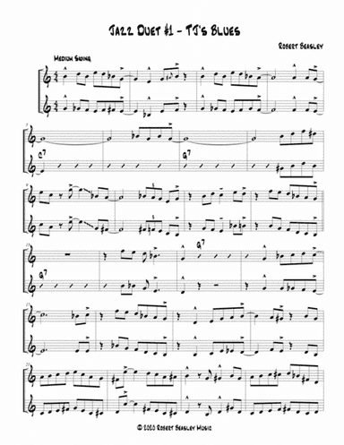 Jazz Duet #1 - TJ's Blues