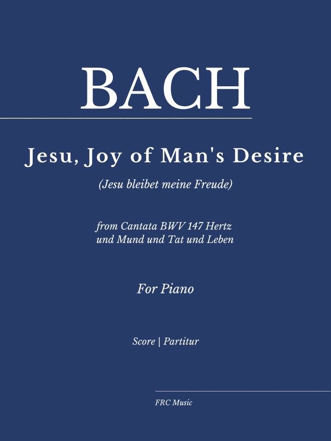 Jesu, Joy of Man's Desire - from Cantata BWV 147 (Jesu bleibet meine Freude) (arr. Flavio Regis Cunha)