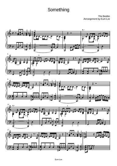 Something (arr. Eum Lee)