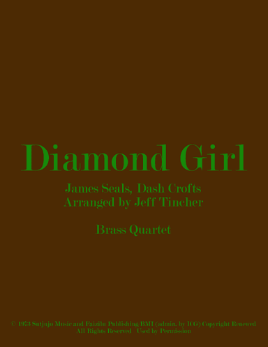 Diamond Girl (arr. Jeff Tincher)