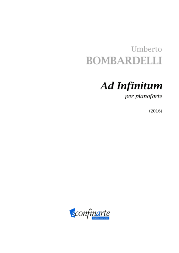 Umberto Bombardelli: AD INFINITUM (ES-20-123)