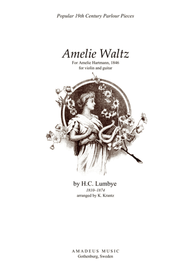 Amelie Waltz for violin (flute) and guitar (arr. K. Krantz)