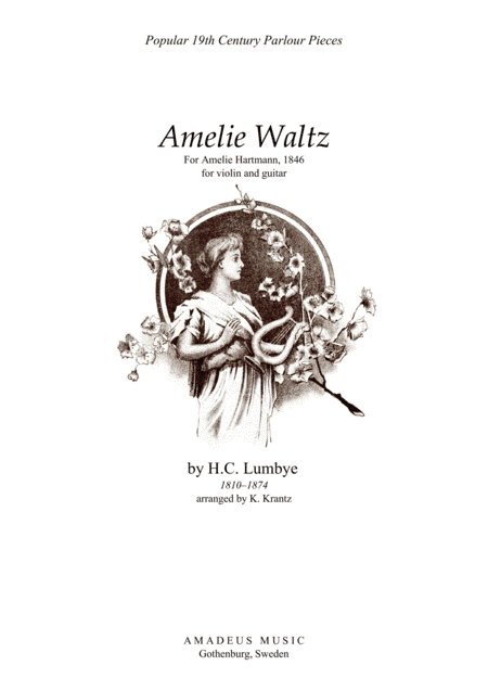 Amelie Waltz for violin (flute) and guitar (arr. K. Krantz)