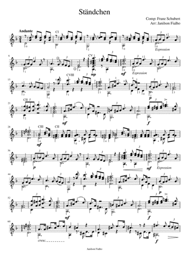 Ständchen (arr. Janilson fialho)