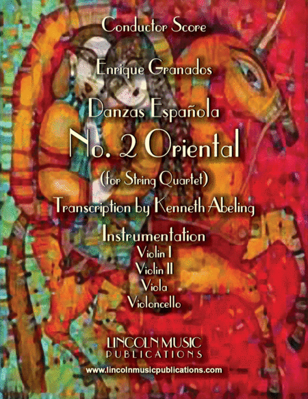 Granados – Danza Española - No.2 "Oriental" (for String Quartet) (arr. Kenneth Abeling)