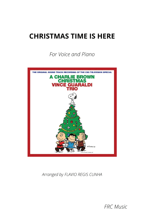 Christmas Time Is Here (arr. Flavio Regis Cunha)