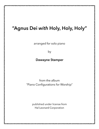 Agnus Dei (arr. Dawayne Dale Stamper)