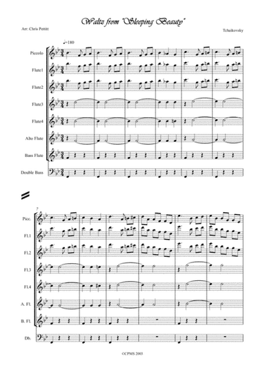 Sleeping Beauty Waltz (arr. Chris Pettitt)