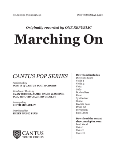 Marching On (arr. Keith McCauley)
