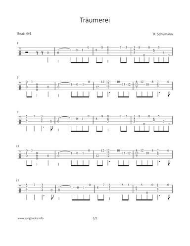 Träumerei (arr. Bettina Schipp)