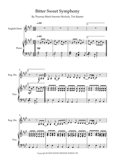 Bittersweet Symphony (arr. Matthew pyeon)