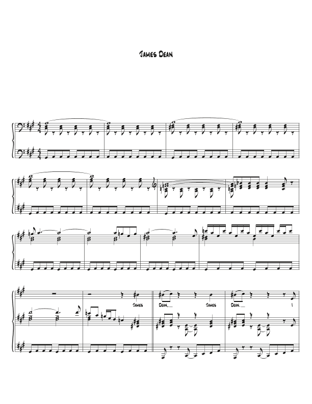James Dean (arr. Biegler)