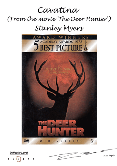 Deer Hunter (arr. Copyright (c) - RpB Music 2017)