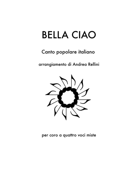 Bella ciao (arr. Andrea Rellini)