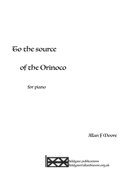 To the source of Orinoco