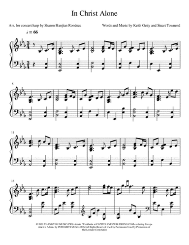 In Christ Alone (arr. Sharon Hanjian Rondeau)